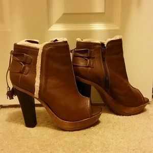 Madison Harding Markie open toe bootie