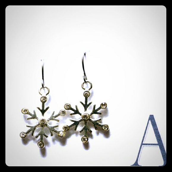 Snowflake earrings