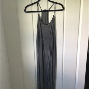 Grey Maxi Dress Size S/M