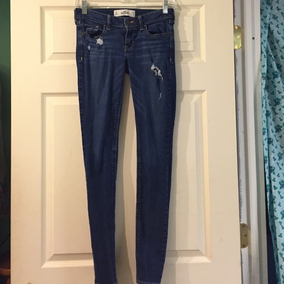 Destressed Hollister Jeans
