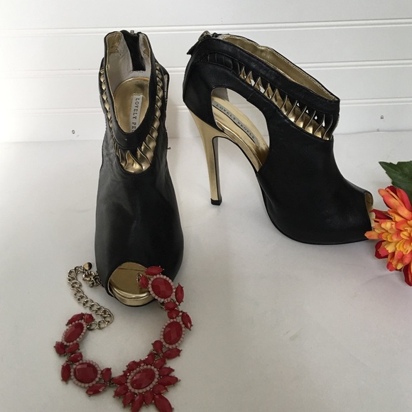 Lovely People Shoes - Peep Toe Heels