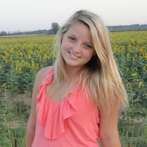 LILLY PULITZER ruffled halter top