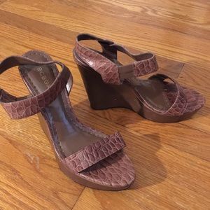 BCBGirl wedges size 8