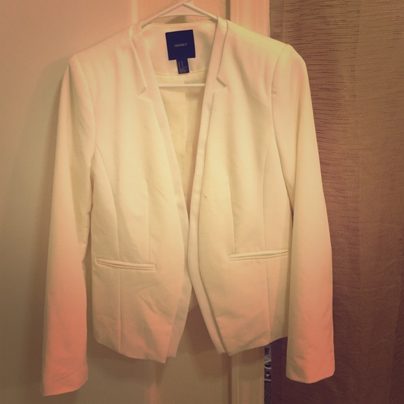 White Forever 21 Blazer
