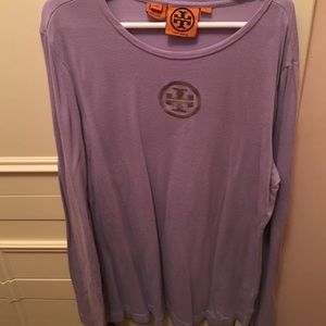 Purple Tory Burch long sleeve