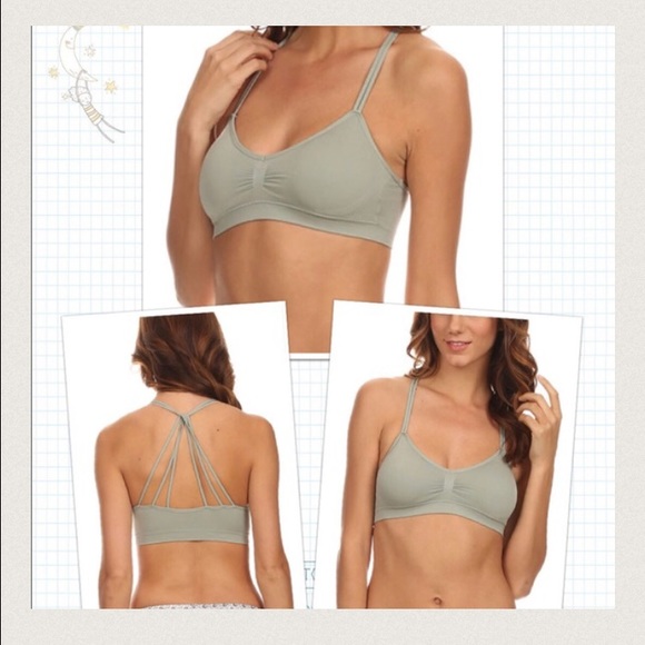 Sports, Intimates Soft cup bralettes . - Picture 2 of 3