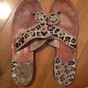 Leopard print  Jack Rogers (price is negotiable)