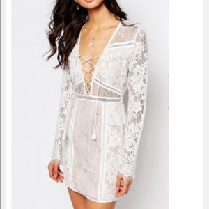 The Jetset Diaries Caribbean Lace Mini Dress