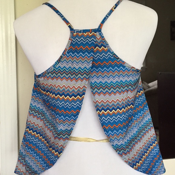 Chevron crop top - Picture 2 of 2