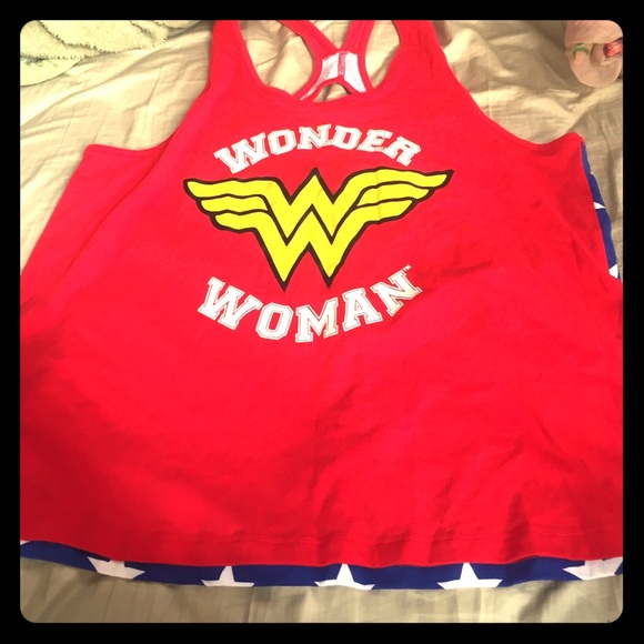Superwoman tank top and bottoms