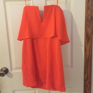 BCBG Maxazria Strapless Mini Dress