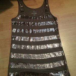 Old Navy Sequin Tank Top