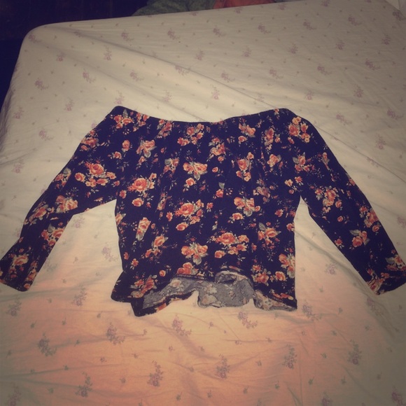 Floral Crop Top
