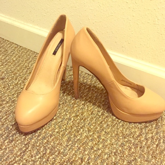Forever 21 Nude Heels