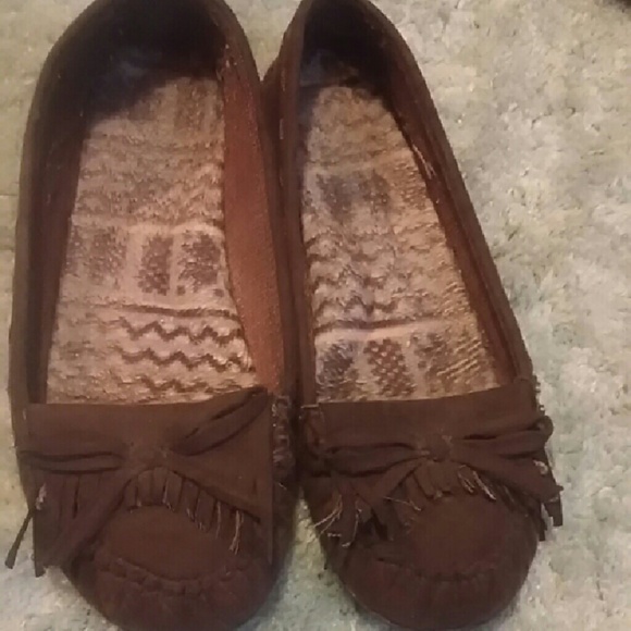 Moccasins a little worn size 6 1/2 - Picture 1 of 2