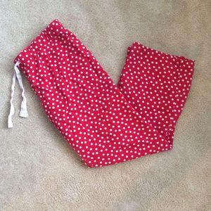 Polka dot pj pants