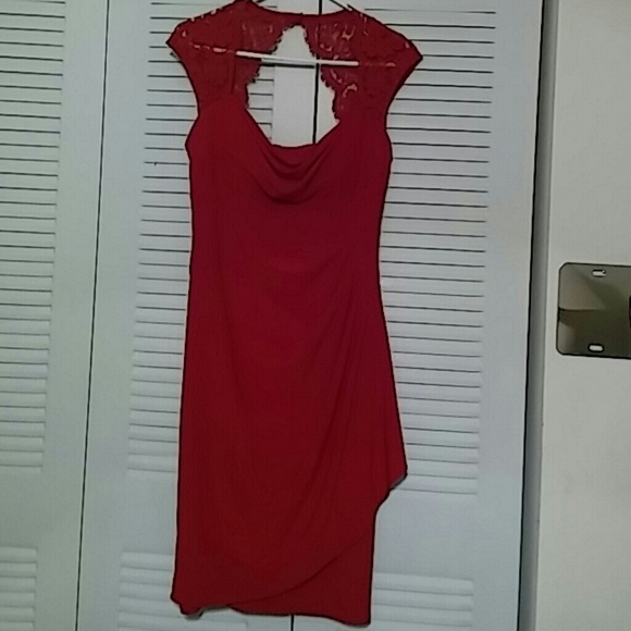 Cach? Red Dress Size 6