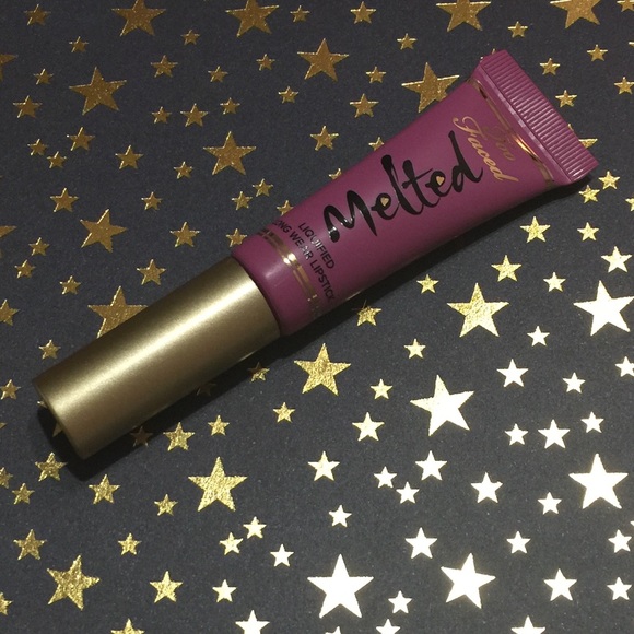 Too Faced Melted Lipstick | Melted Fig
