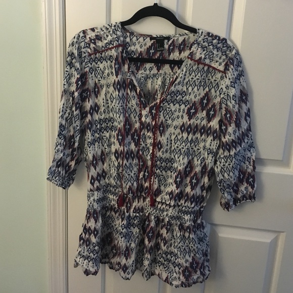 Tribal pattern top!