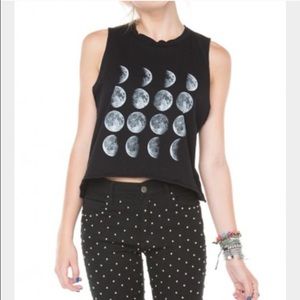 Brandy Melville- Phases Of The Moon Tank Brandy Melville- Phases Of The Moon Tank