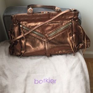 Botkier Trigger Satchel in bronze