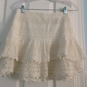 H&M crochet skirt