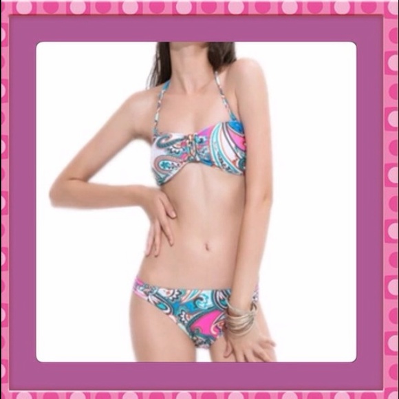 Paisley Print Bikini - Picture 1 of 3