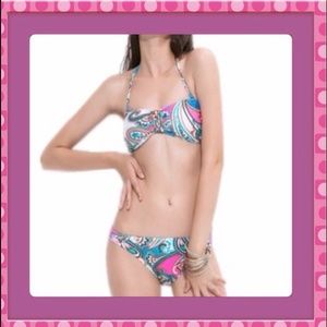 Paisley Print Bikini