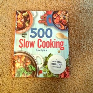 500 Slow Cooking Recipes Cook Book