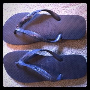 Havaianas Slim Logo Flip Flops