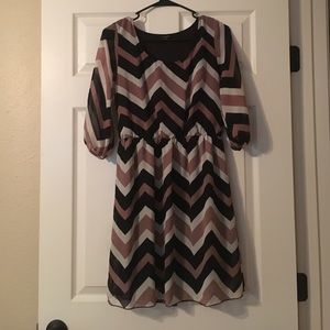 Chevron dress