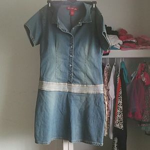 Blue jean dress