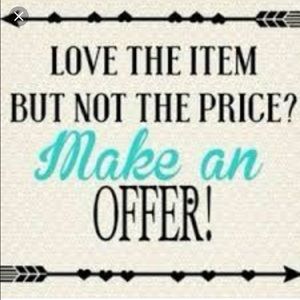 MAKE AN OFFER! :)