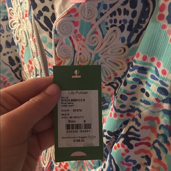 Lilly Pulitzer size 8 shift dress - Picture 2 of 4