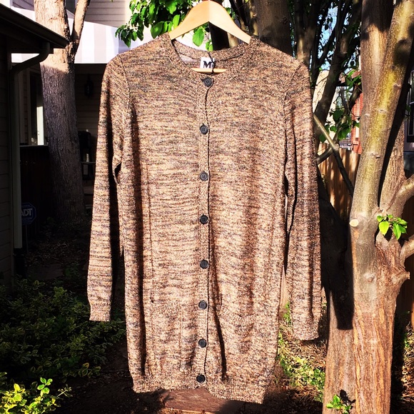 M Missoni gold cardigan