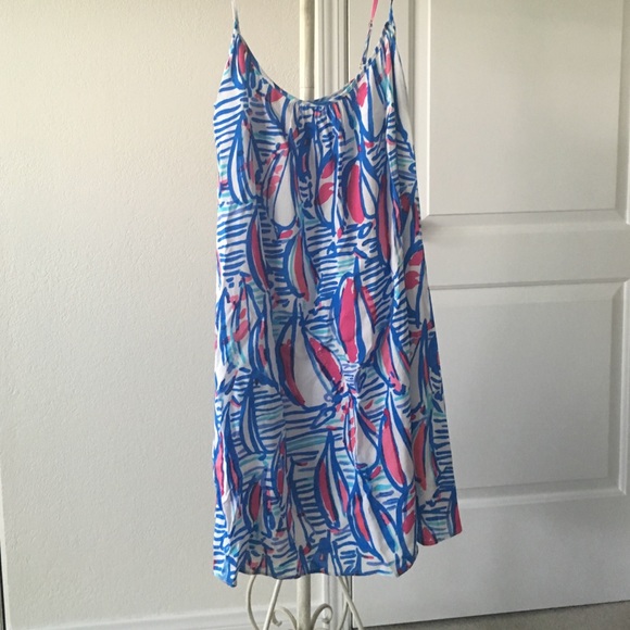 Lilly Pulitzer Daphne Dress in Red Right Return