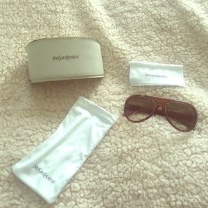 💯 Authentic YSL Aviator Sunglasses