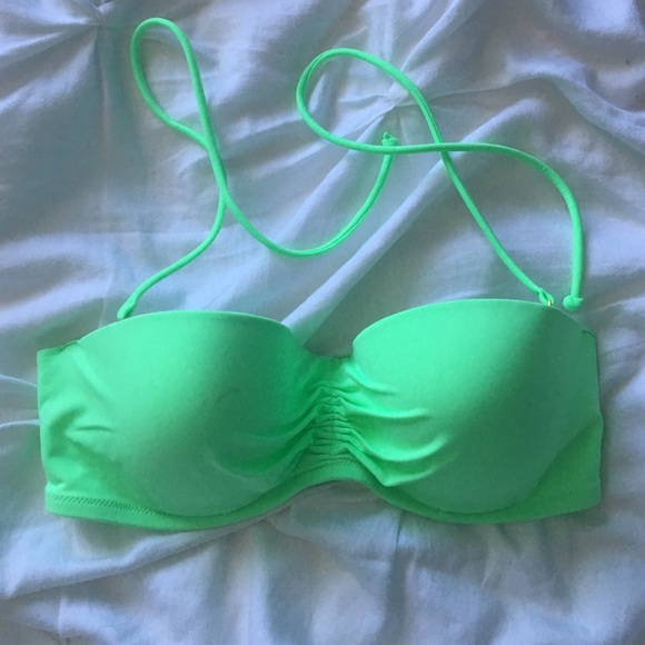 Victoria's Secret Green Bandeau Bikini