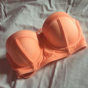 🍑PEACH VS CORSET AND RUCHED BIKINI🍑