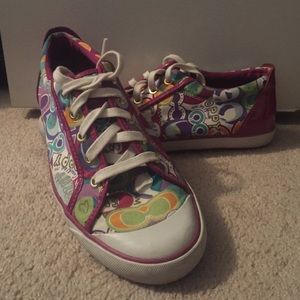 Coach Barrett Poppy Sneakers