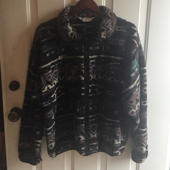 vintage aztec Columbia jacket