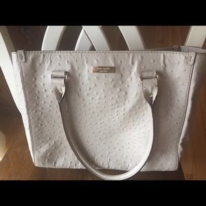 Kate Spade Grey Dot Tote Purse