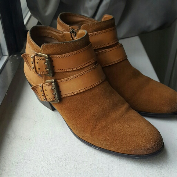 Sam Edelman Suede Ankle Boots size 7