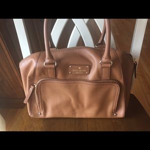 Kate Spade brown satchel purse