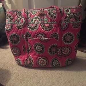 Cupcakes Pink Vera Bradley Vera Bag