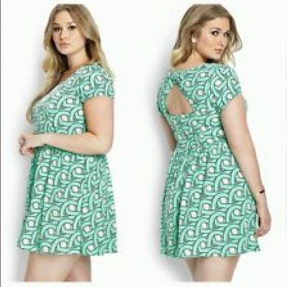 Forever21 plus 1x NWT dress summer