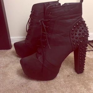 Bootie heels