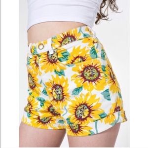 American Apparel Sunflower Waist Highs