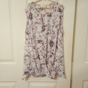 Drapey sleeveless top