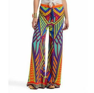 Colorful Flying Tomato Palazzo Pants